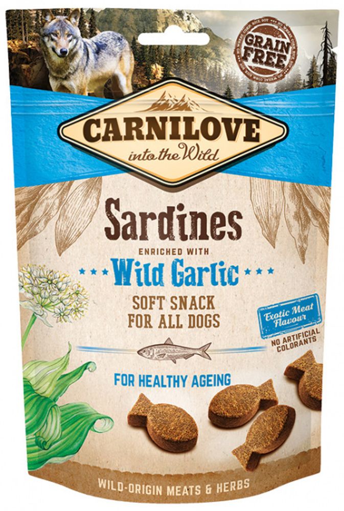 Carnilove Sardines enriched with Wild garlic