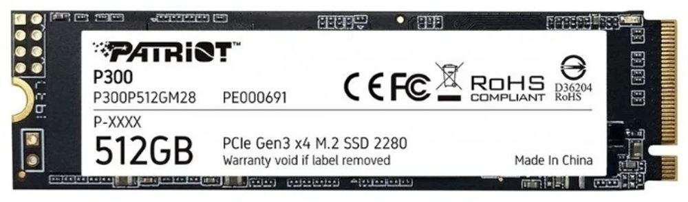 Patriot Memory P300P512GM28 512Gb