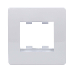 Каркас в сборе с рамкой под 2 модуля VIVA (для монтажа ЭУИ в коробки код 10123) DKC