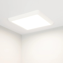 Светильник CL-FIOKK-S300x300-25W Day4000-MIX (WH, 120 deg, 230V) (Arlight, IP44 Пластик, 3 года) 034472