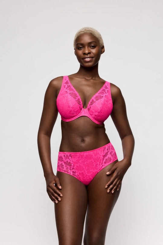 PRIMADONNA Twist Mocuto Бюстгальтер с глубоким V-образным вырезом, розовый