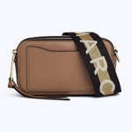 СУМКА MARC JACOBS LOGO STRAP SNAPSHOT FRENCH GREY MULTI