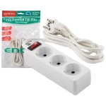 Удлинитель с выключателем ENGY Гранд 3мроз. с/з (ПВС 3,75)