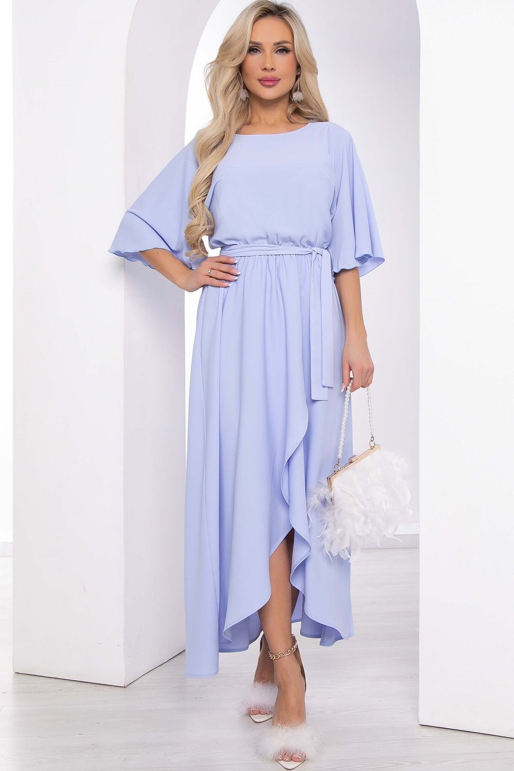 Платье Танго вдвоем (голубое) П12715-1 LT Collection