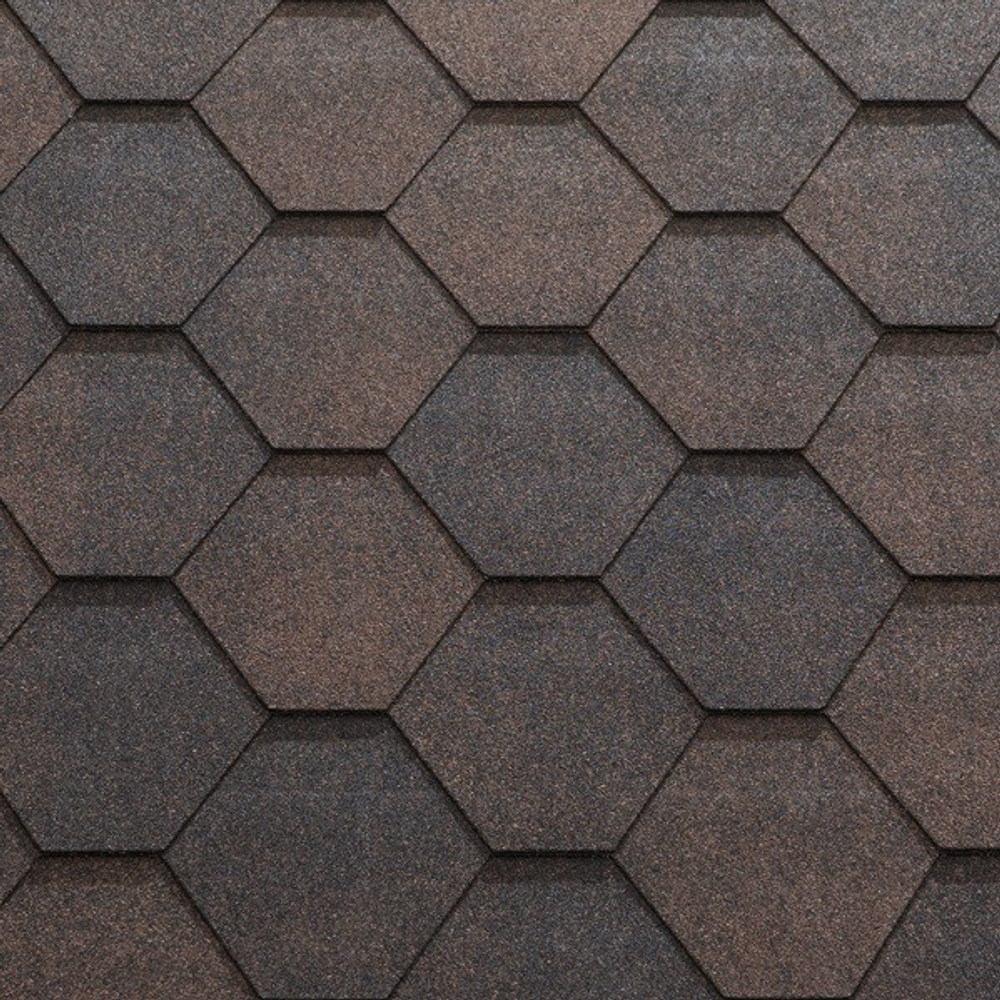 Черепица гибкая Katepal Jazzy коричневая