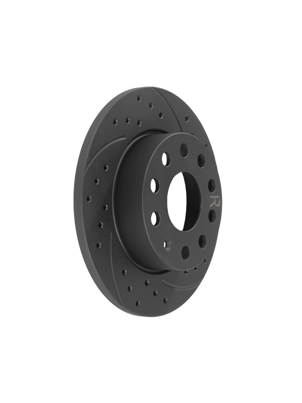 Диск тормозной задний перфорированный PRO-LINE с покрытием комплект AUDI A3/SKODA OCTAVIA/VW GOLFV/JETTA 03- GANZ GIJ06012S