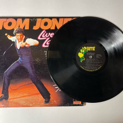 Винтажная виниловая пластинка LP Tom Jones Live In Las Vegas (Canada 1969)