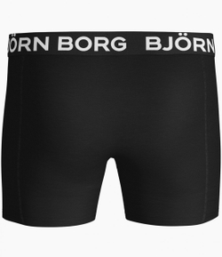 Мужские спортивные боксеры Björn Borg Shorts Solid 2P - черный