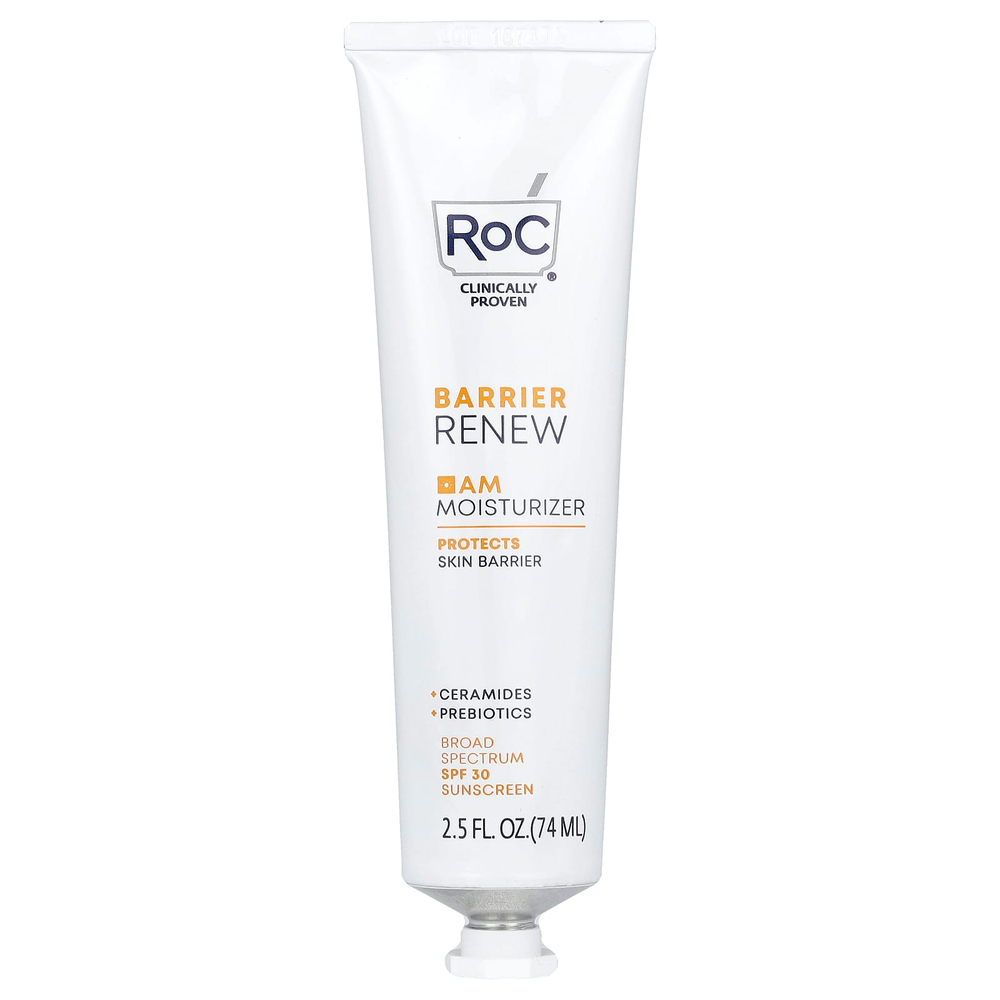 RoC, Barrier Renew, AM увлажняющее средство, SPF 30, без отдушек, 74 мл (2,5 жидк. унц.)