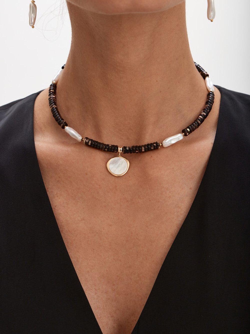 91003281 Колье Selena Pearls