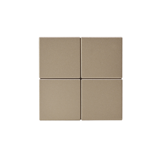 Выключатель сценарный 4-кл. ArtGallery (сх. 1) шампань SE GAL000574