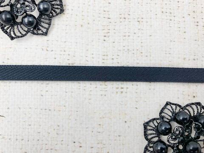 Лента для вешалок, ш. 1 см, тёмно-синий