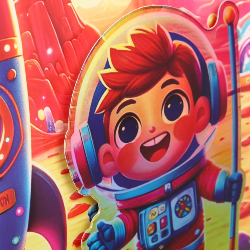 Пакет подарочный «Другая планета» 31*42*12 см