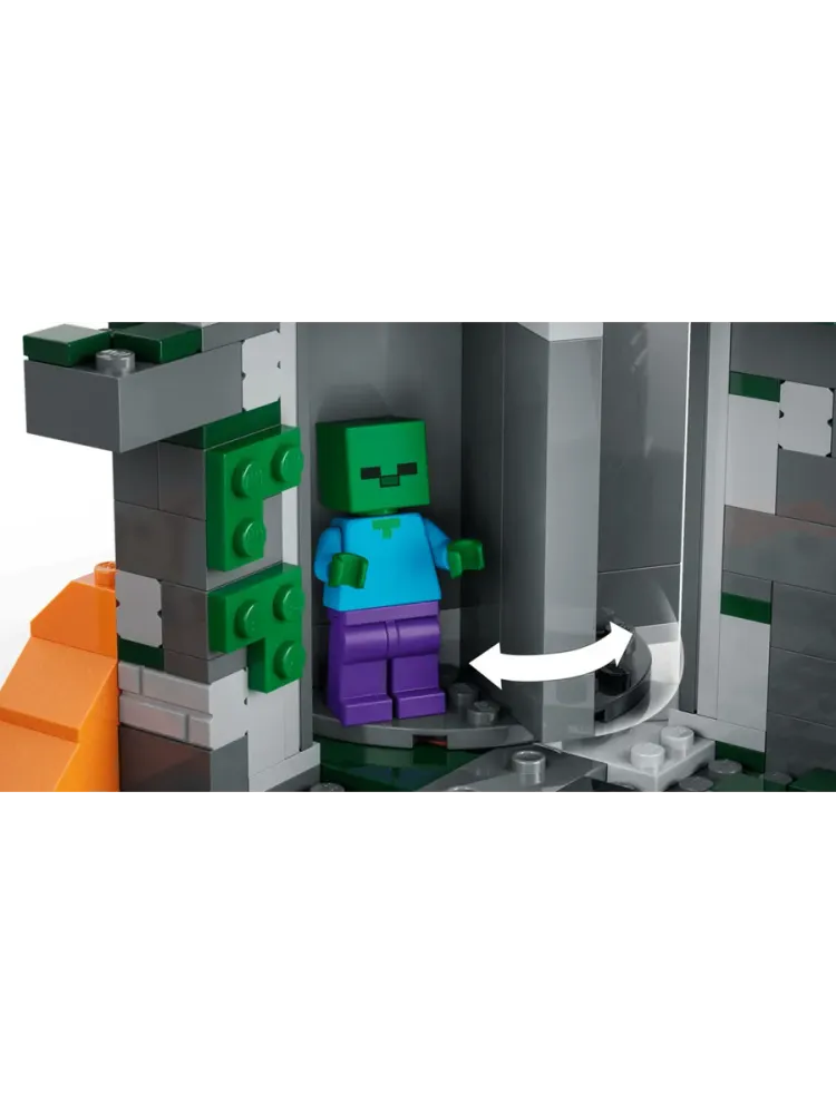 Конструктор Minecraft 21587 Зомби-Подземелье