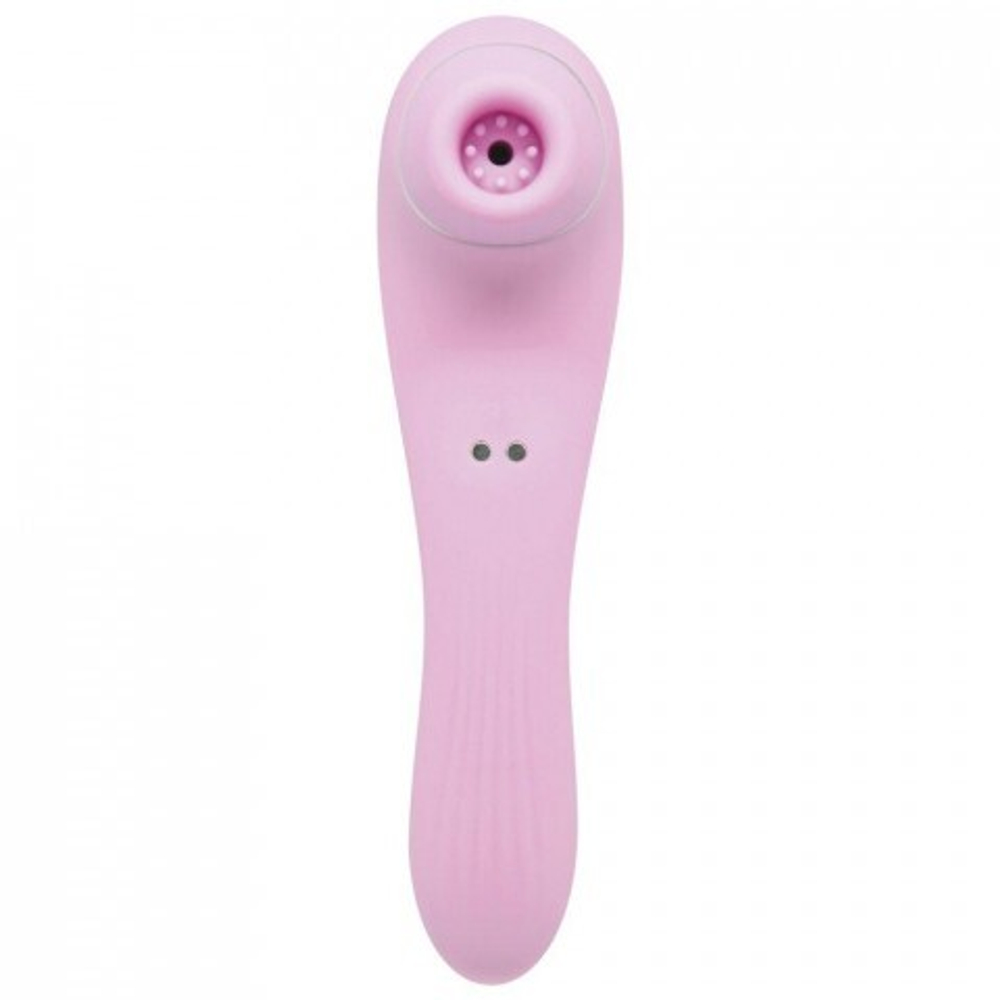 Клиторальный стимулятор Smoooch розовый от WOOOMY