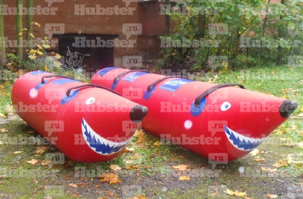 Аттракцион Пневмотруба Акула, 3 места