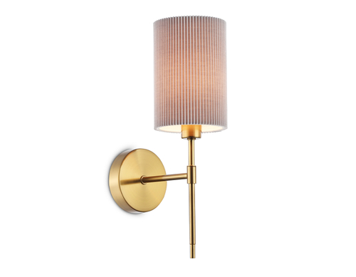 Светильник настенный LH72385 BS/GR латунь/серый E14 max 40W 190*110*340