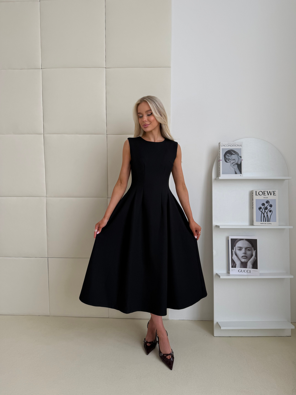 Сарафан Адель черный