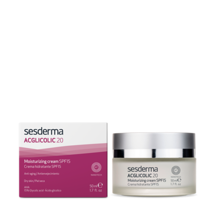 SESDERMA  ACGLICOLIC 20 Moisturizing cream SPF 15