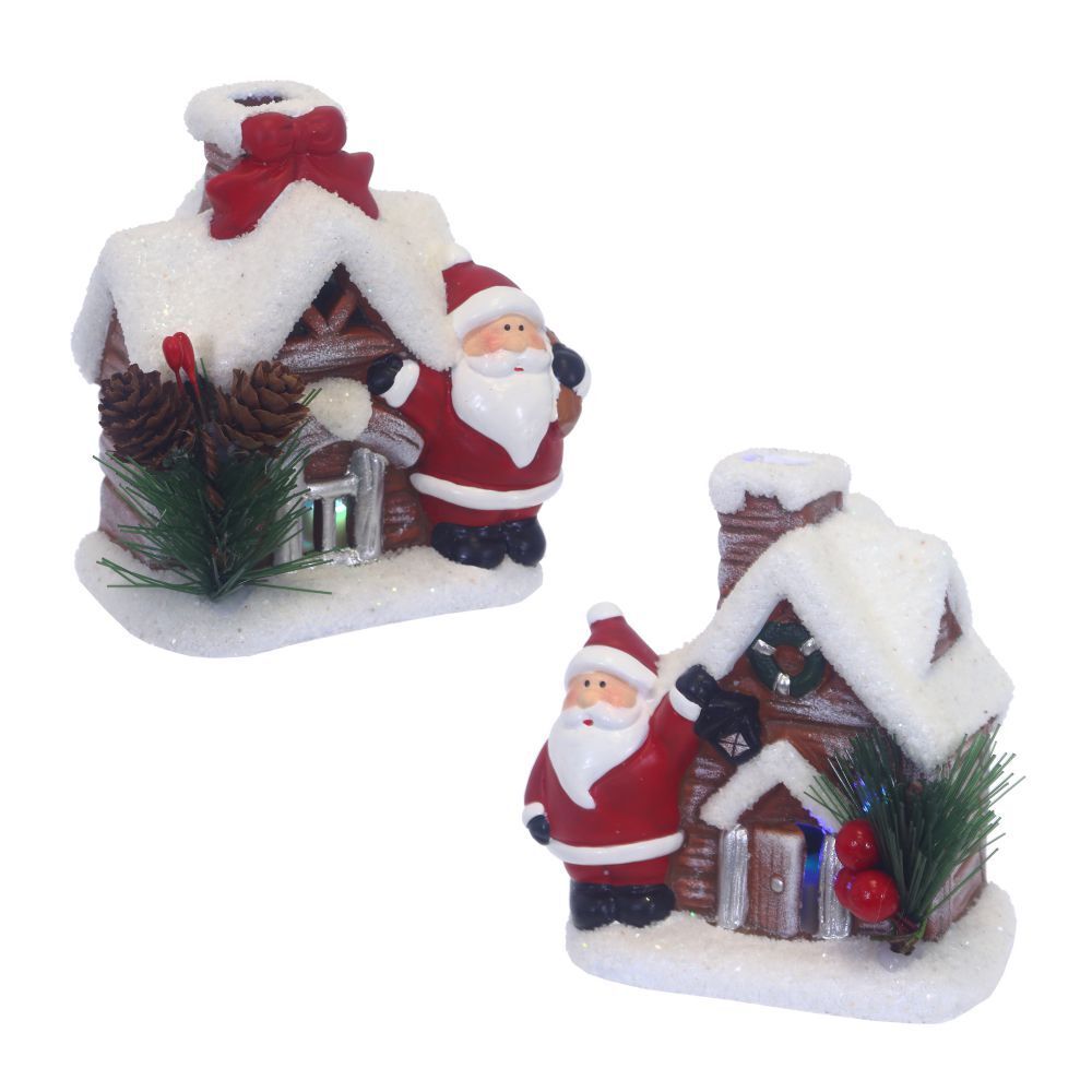 GAEM Фигурка декоративная "Домик" (2xLR44), L10,5 W6,5 H10 см, 2в.