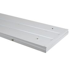 ULP-Q105 18120-45W-NW WHITE Светильник светодиодный потолочный универсальный. Белый свет 4000K. Рассеиватель ПРИЗМА. Встроенный и-п. Корпус белый. ТМ Volpe.