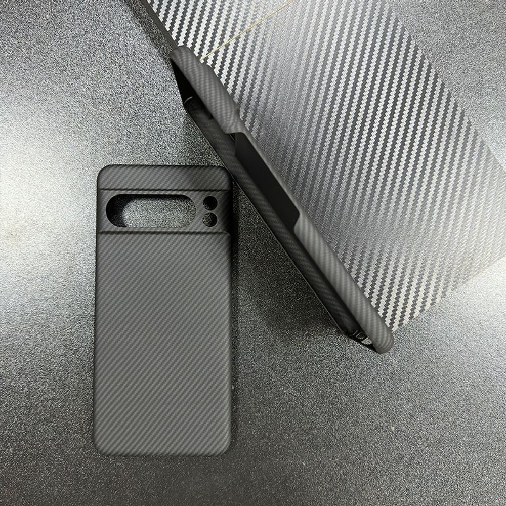 Карбоновый чехол UV-Glass для Google Pixel 8 Pro, черный