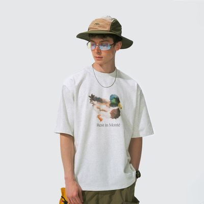 Футболка Nothomme Monterest Duck серый