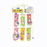 Набор магнитных закладок, Alingar, 120х20 мм, "Единорожки", 6шт. европодвес