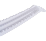 Держатель кабеля односторонний для прямого монтажа белый (20шт/уп) Промрукав PR13.0385