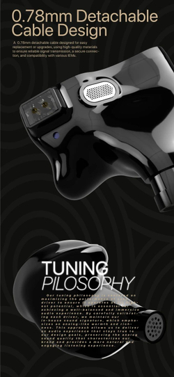 Наушники проводные TANGZU Zetian Wu Legend, внутриканальные, без микрофона, 3.5 мм