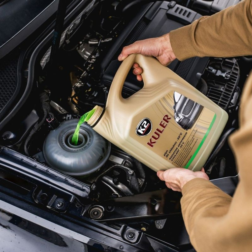 ЖИДКОСТЬ РАДИАТОРНАЯ-АНТИФРИЗ К2 KULER-35C ЗЕЛЕНЫЙ 5L