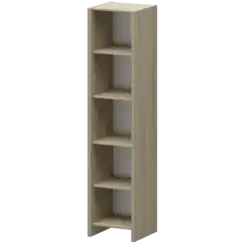 Стеллаж узкий КТ-41.38 466x438x1968 Акцент