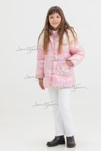 Нежно-розовая куртка для девочки JAN STEEN