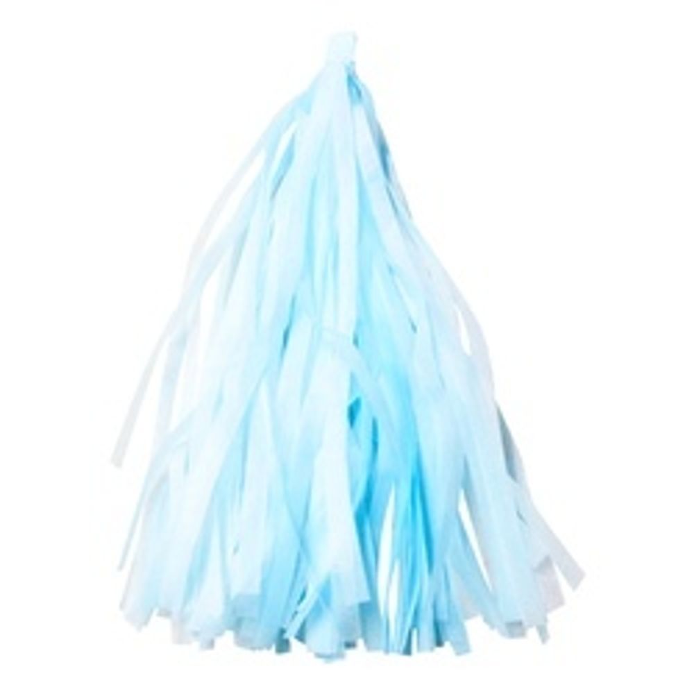 Гирлянда Тассел, Светло-голубой, 35*12 см, 12 листов.