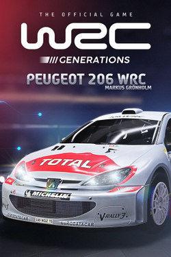 WRC Generations - Peugeot 206 WRC 2002 (для ПК, цифровой код доступа)