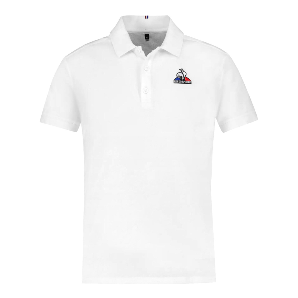 Мужское теннисное поло Le Coq Sportif Essential N°1 Polo Men - White