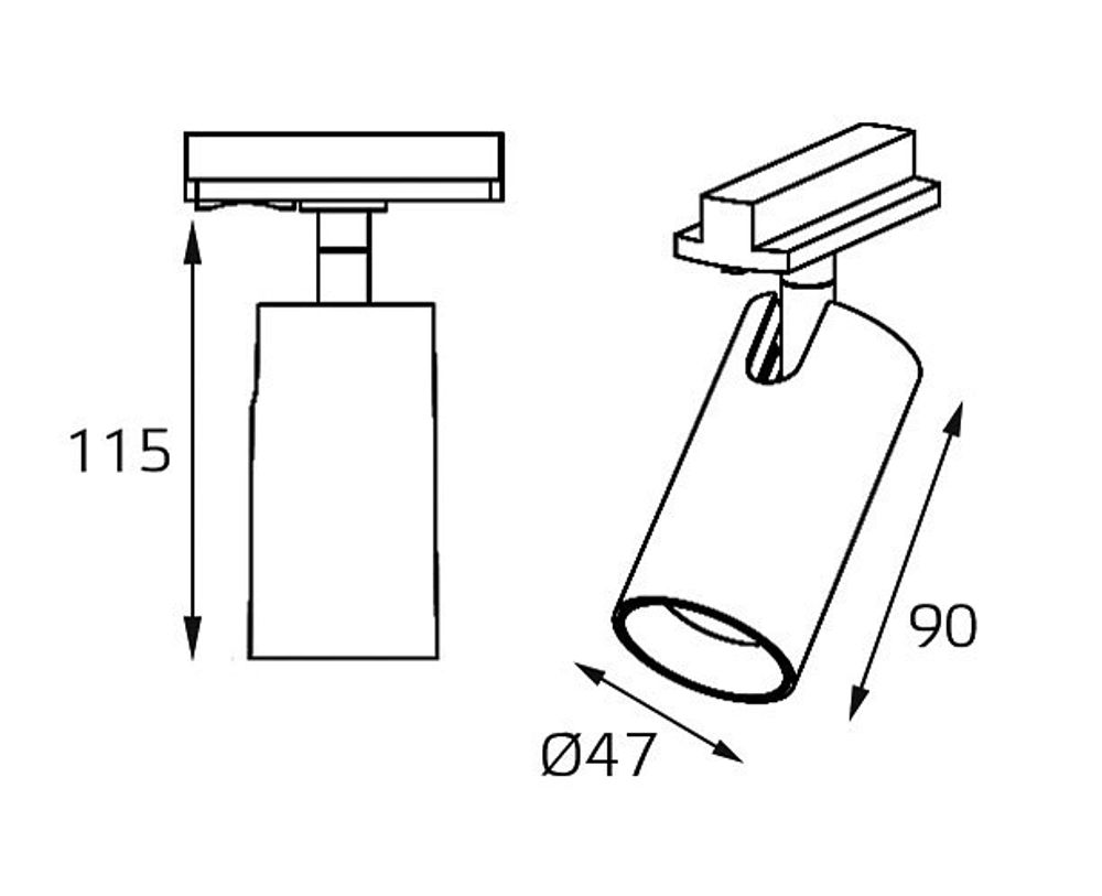 Светильник на штанге Italline TR 3006 TR 3006 gold