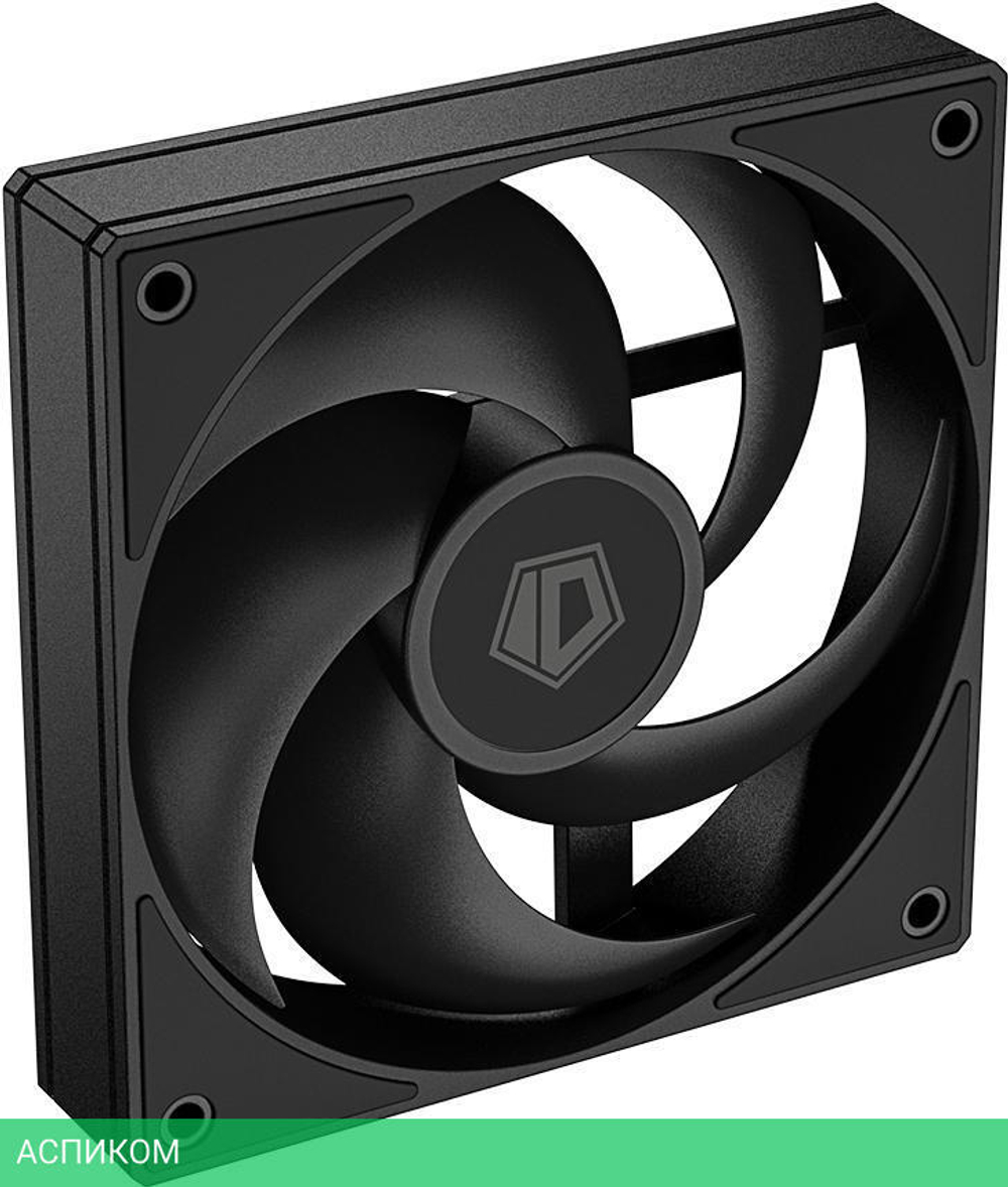Вентилятор для корпуса ID-Cooling AS-120-K Black