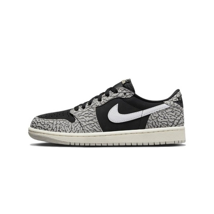 Кроссовки Air Jordan 1 Retro Low Black Cement