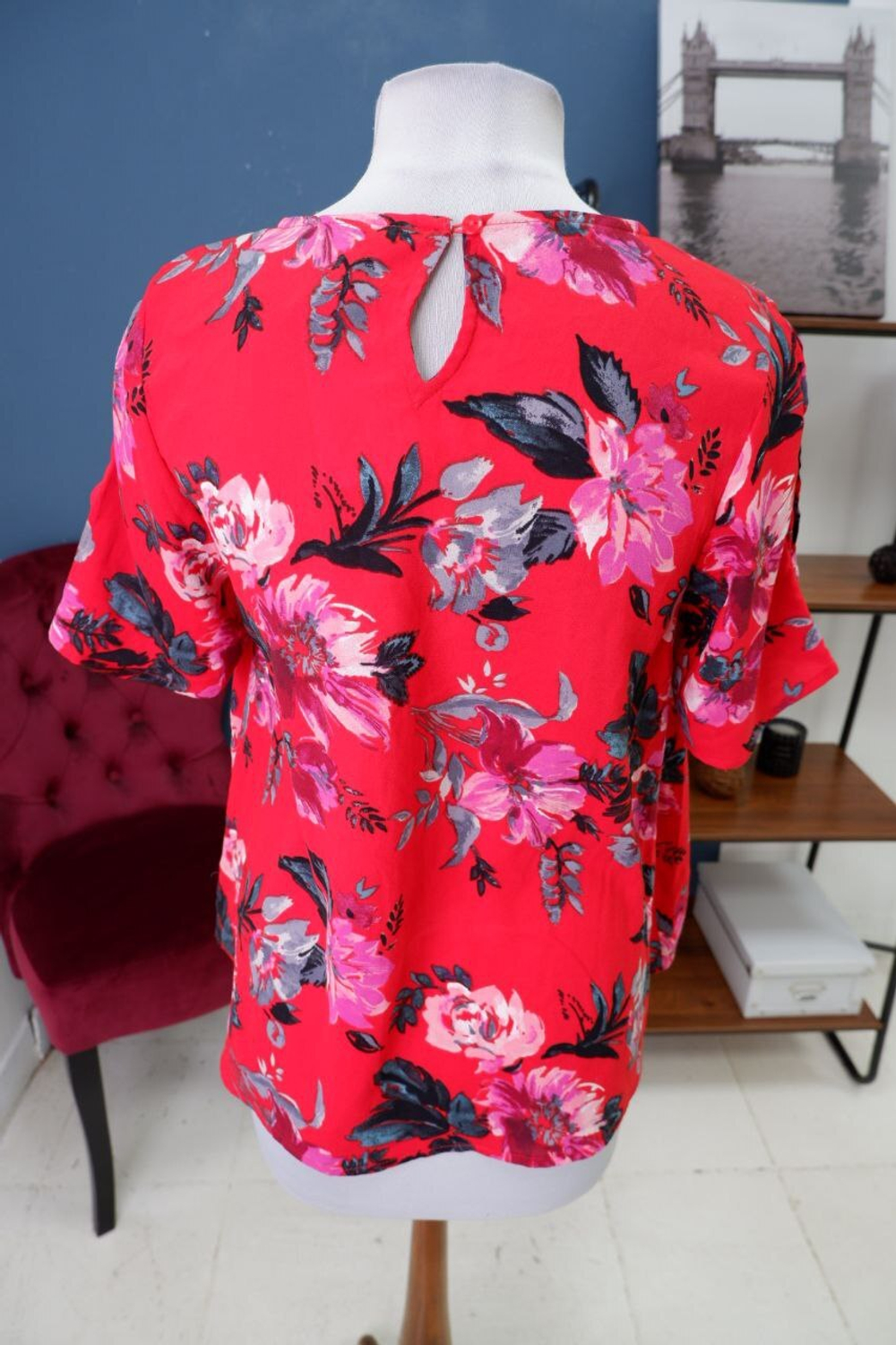 Блузка Only с цветами 40 размер