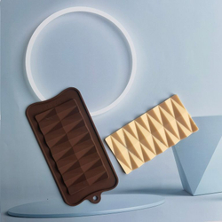 Форма силиконовая для шоколада «Плитка искушение»