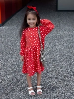 Платье для девочки в садик