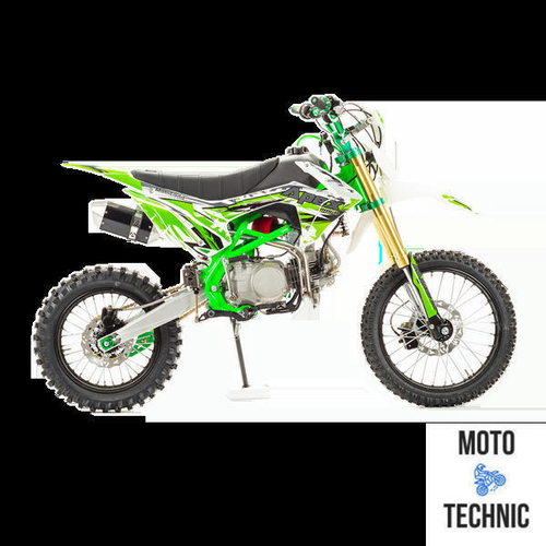 Питбайк Motoland APEX125 E (2022 г.) Зеленый