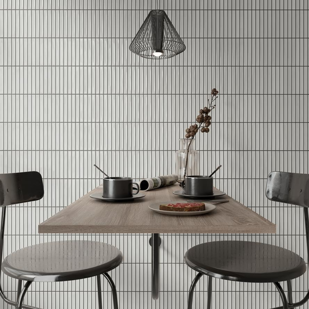 DNA Tiles Flash Bars Cool Grey 12.5x25