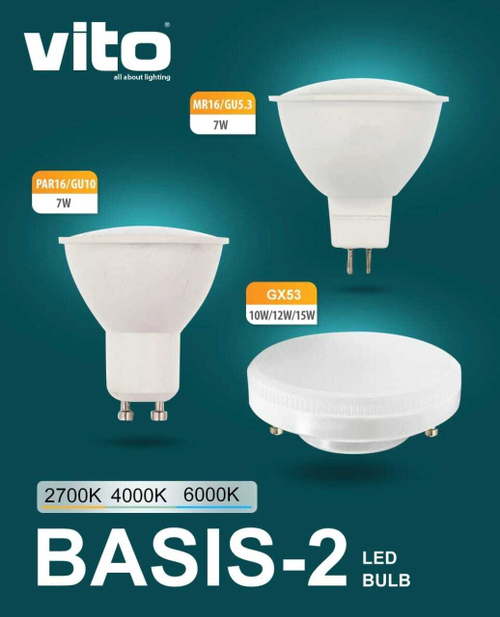 GU5.3-СВЕТОДИОДНЫЕ ЛАМПЫ