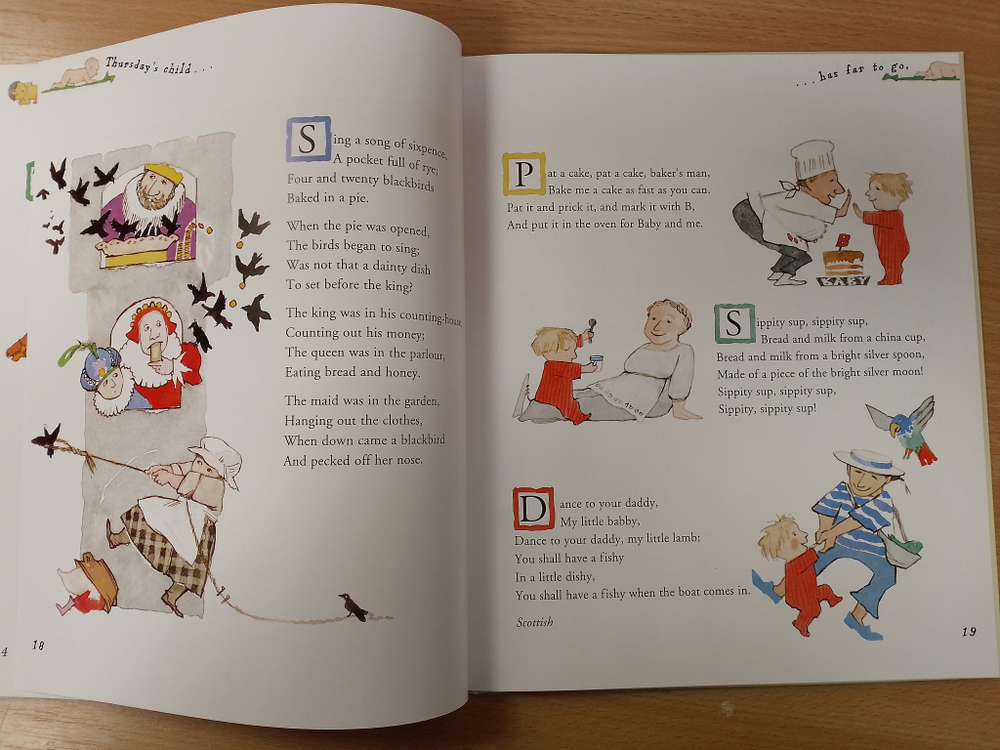 Child's Treasury of Nursery Rhymes