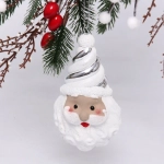 Ёлочная игрушка «Сказочный Дед Мороз» 7*5,5*12 см, серебро