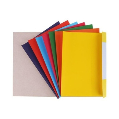 Цветная бумага А-4 24л. 8цв. офсетная, в папке Юнландия 115168