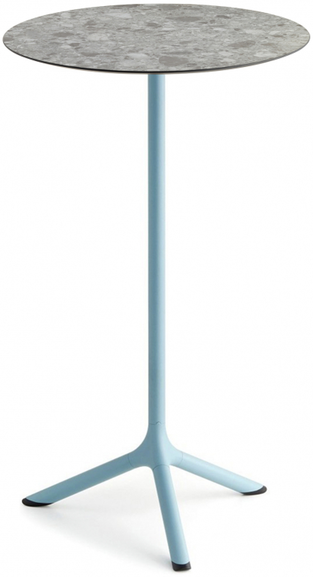 Стол ламинированный барный Scab Design Tripe, голубой, зернистый