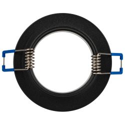 Светильник встраиваемый декоративный ЭРА DK106 BK под лампу MR16 GU5.3 черный